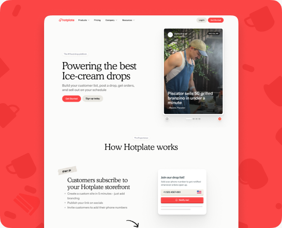Designing clarity into a new food business model — so the website sells without over-explaining