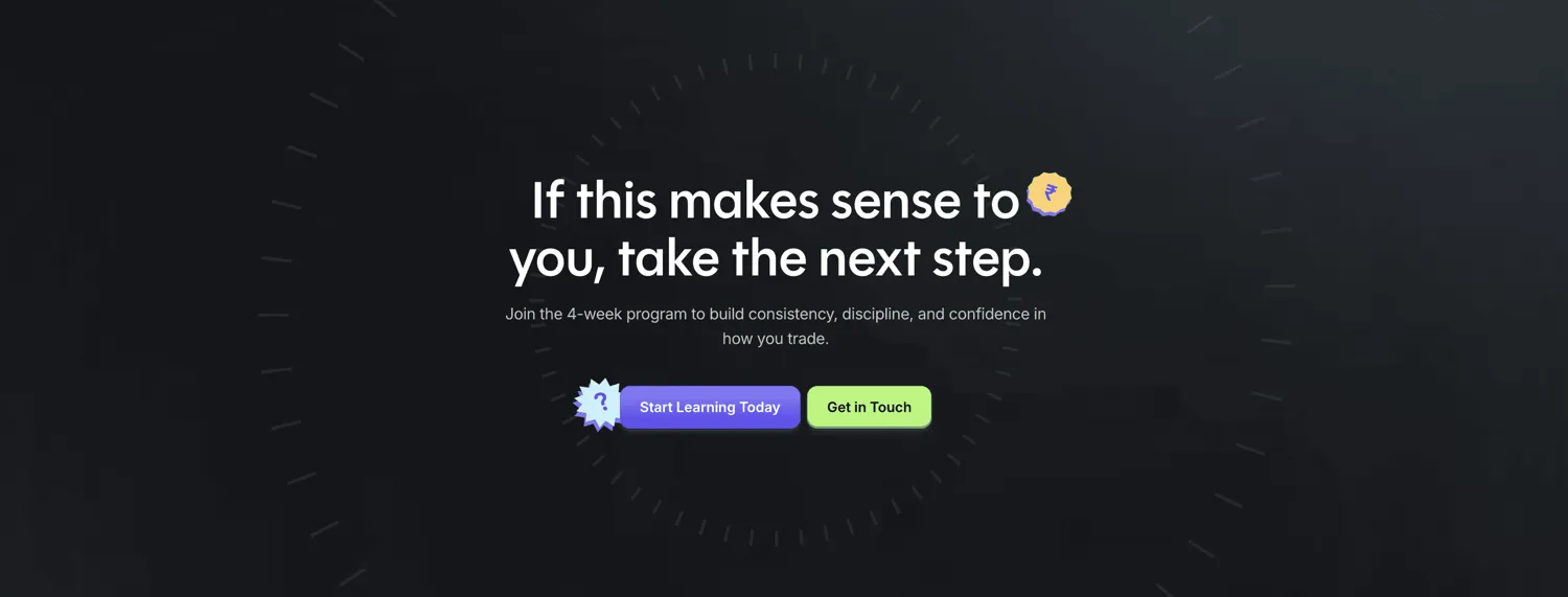 Making trading education feel credible in a category built on hype. — image 8