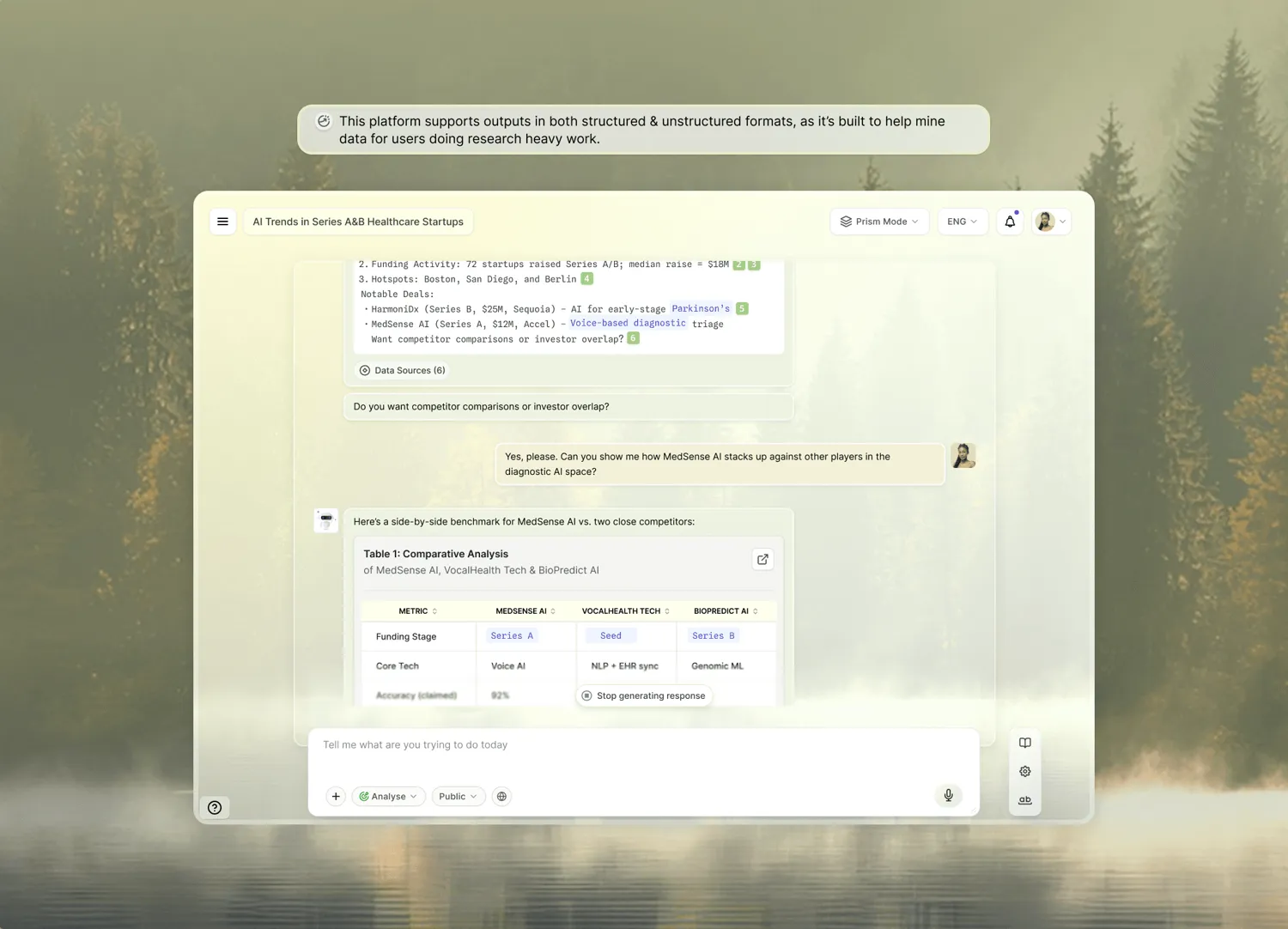 GenAI Knowledge Mining Tool for VC & PE Firms — image 8