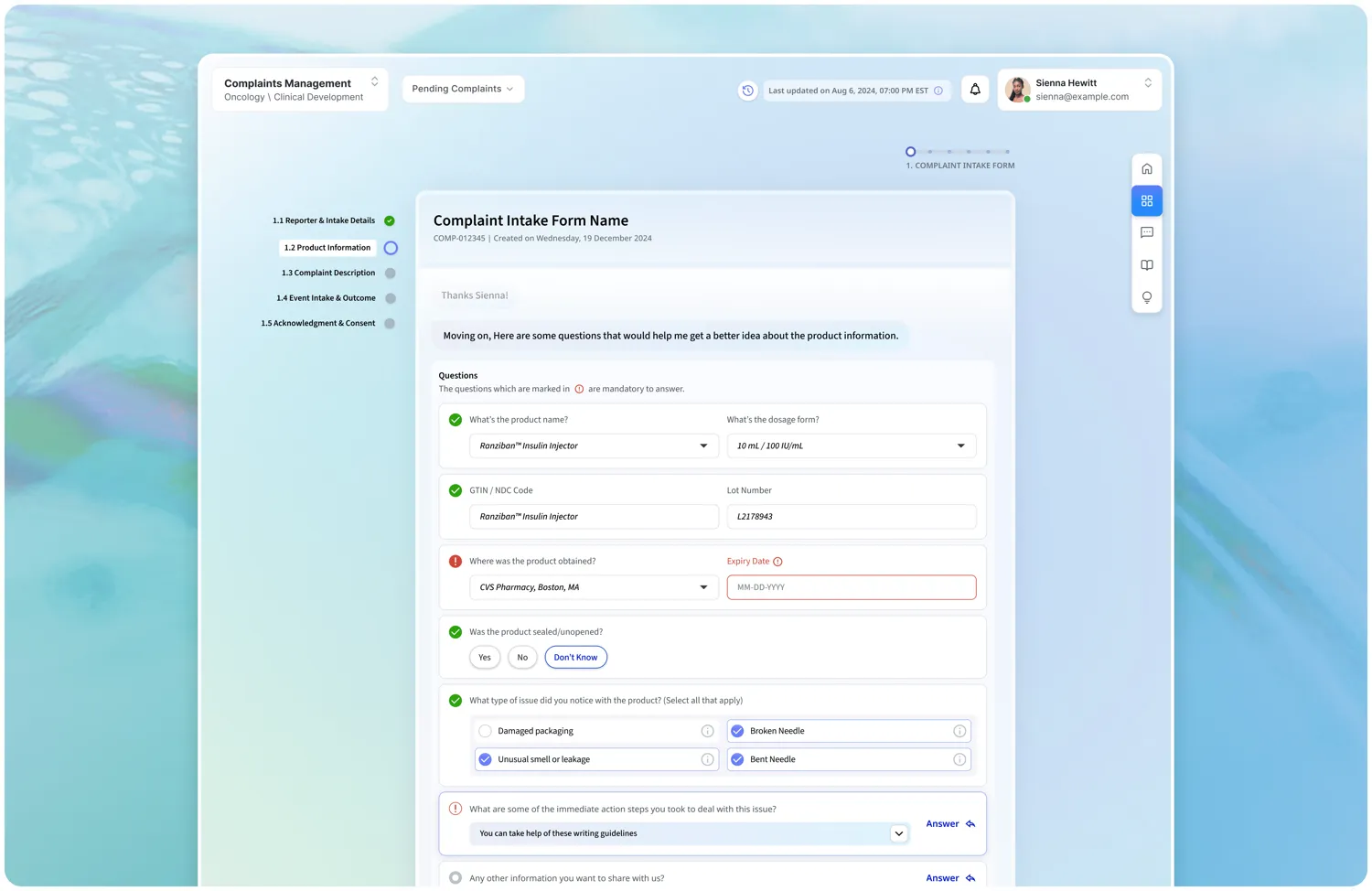 Building an enterprise complaints portal without sacrificing compliance or human judgment.